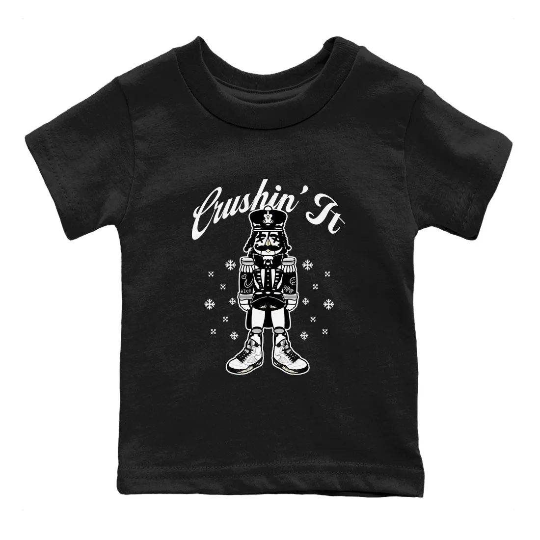 - 5 Kids SNRT Tees Black Sneaker Air It Virtual reality All-inclusive Crushin' White Jordan
