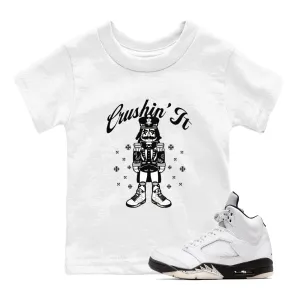 - 5 Kids SNRT Tees Black Sneaker Air It Virtual reality All-inclusive Crushin' White Jordan
