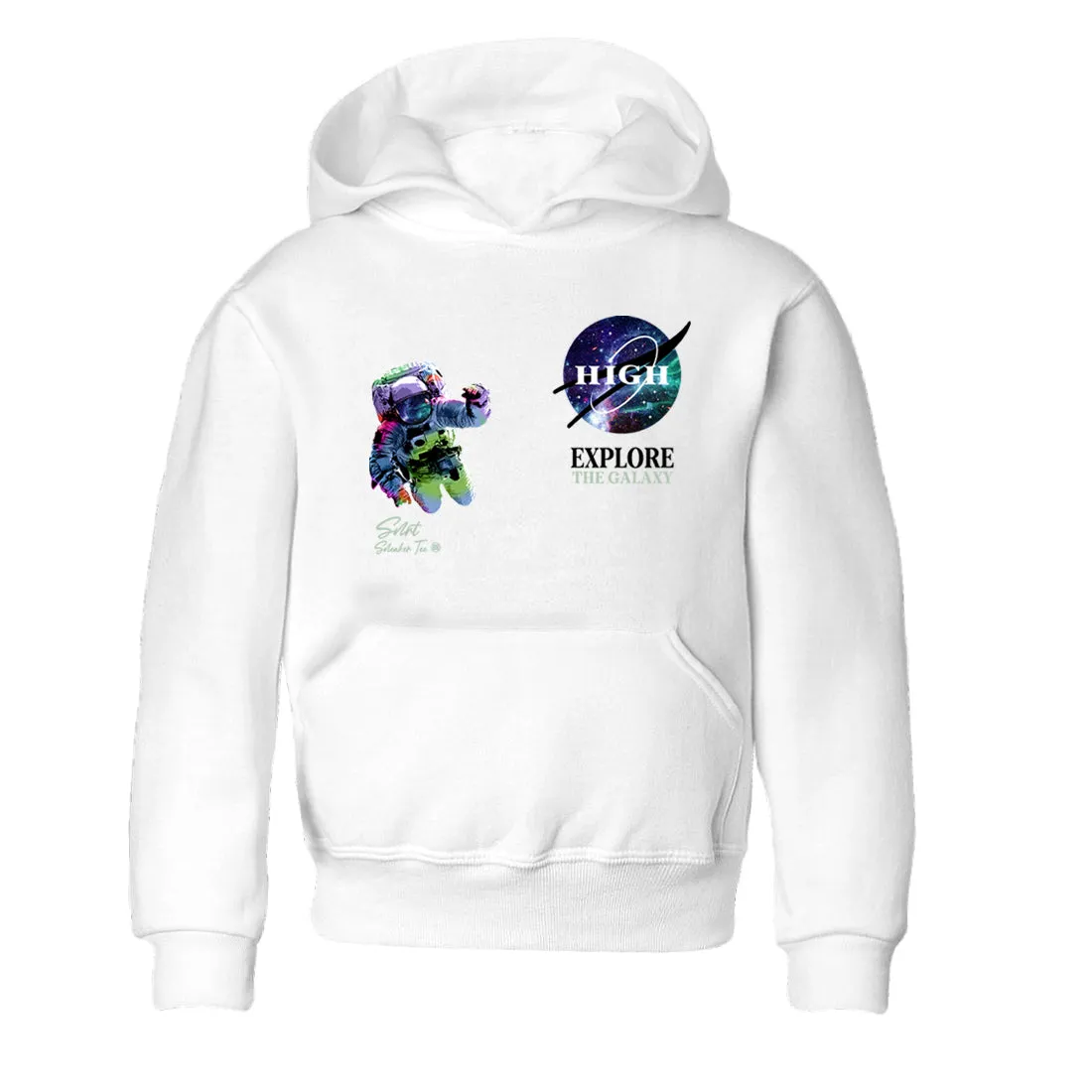 - Kids Leading-edge Air Tees The SNRT Sneaker One Explore Instant Galaxy Foamposite Galaxy
