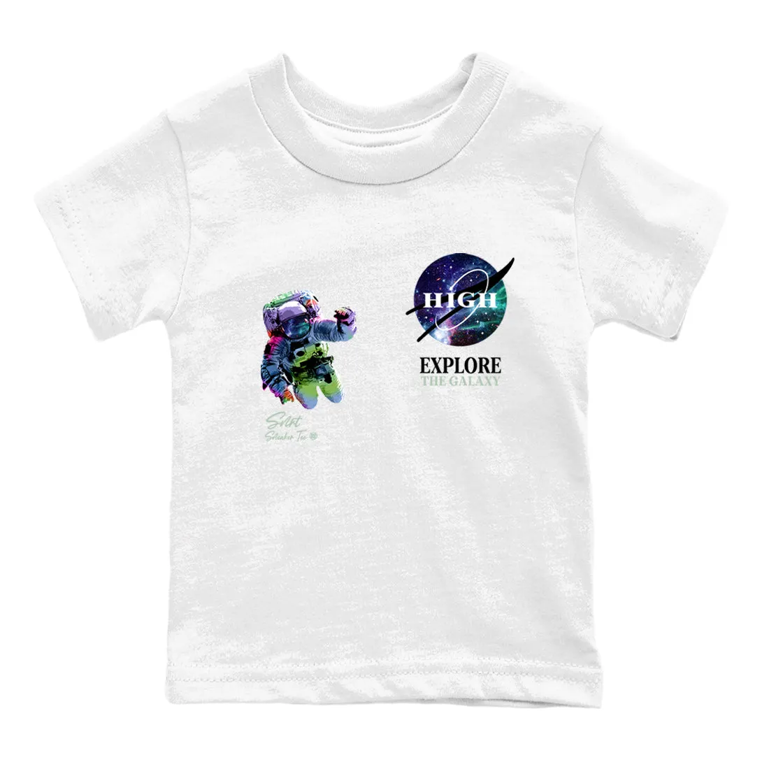 - Kids Leading-edge Air Tees The SNRT Sneaker One Explore Instant Galaxy Foamposite Galaxy