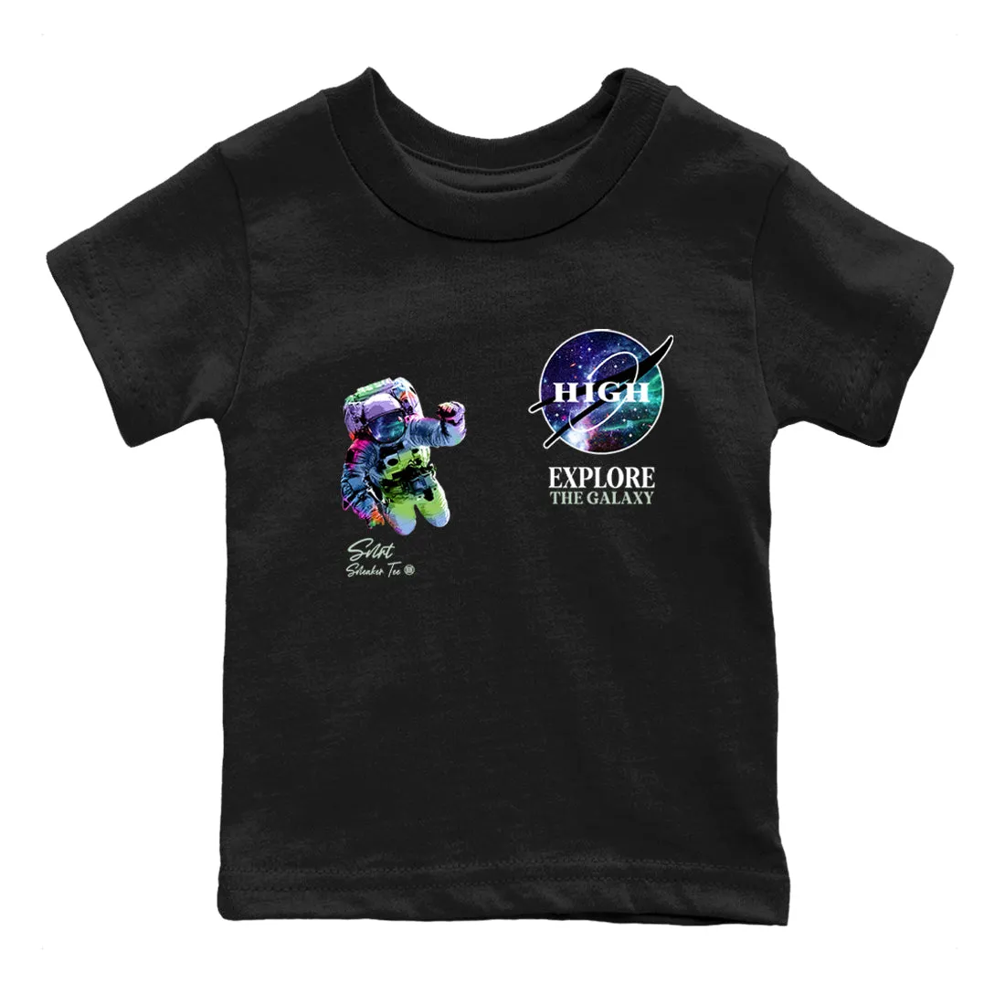 - Kids Leading-edge Air Tees The SNRT Sneaker One Explore Instant Galaxy Foamposite Galaxy