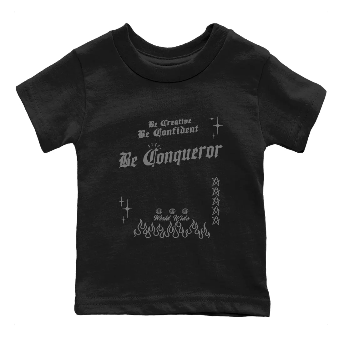 12 Wolf Limited discounts SNRT Sneaker Air Be - Grey Tees Kids Black Best-selling collection Jordan Conqueror