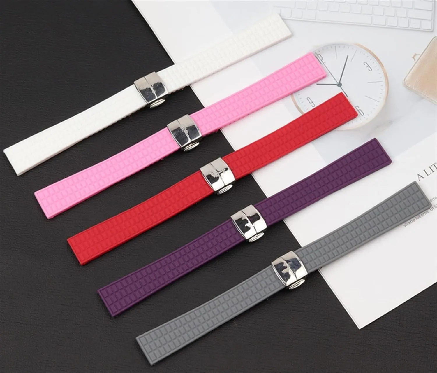 18mm 19mm watchband for Patek strap for Philippe belt Ladies Aquanaut 5067A 491PTK Rubber Watch band