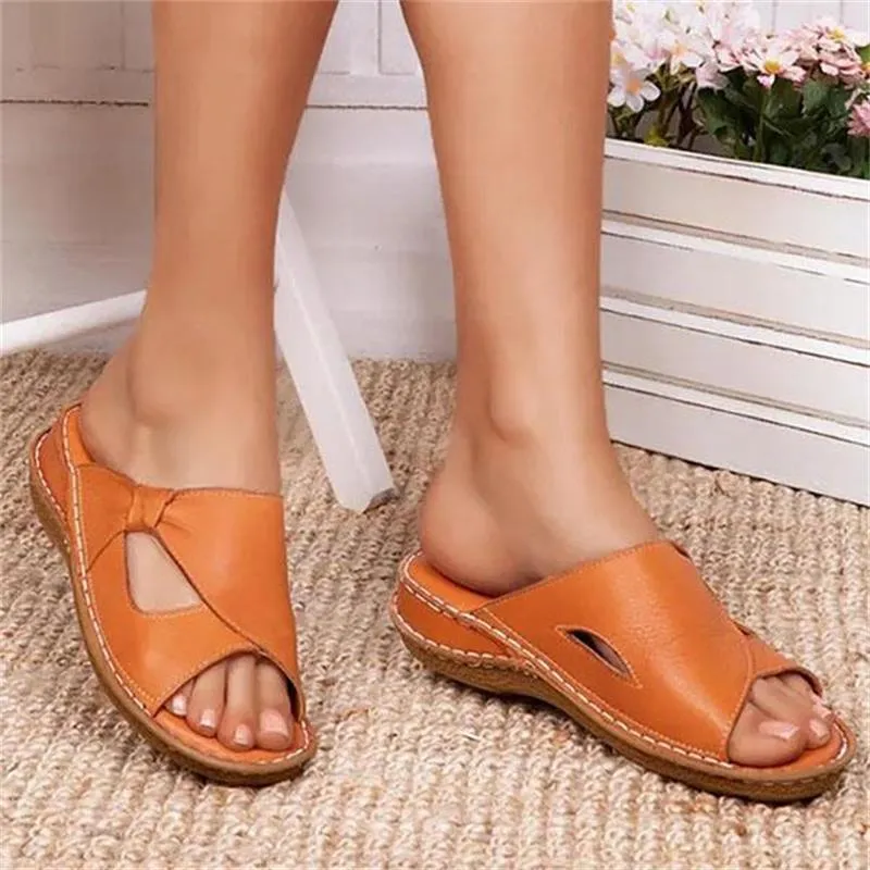 2025 Women Orthopedic Summer Daily Comfy Slip On Sandals