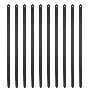 25 Pack Myard Black 29-1/2 Inch Flat Facemount Iron Deck Balusters with Screws, for 33''-34'' Rail Height, Heavy Duty Better Structural Capacity, for Wood Composite Deck Porch Railings (PNP BS)