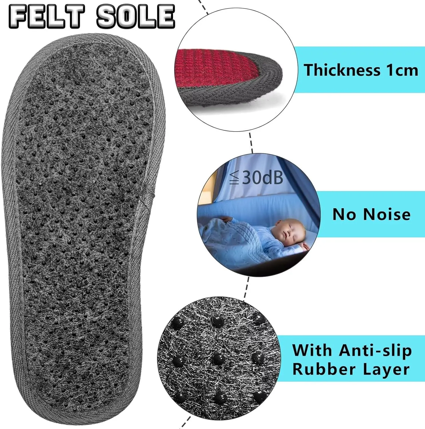 3-6 Pairs Spa Slippers Set Non-Disposable Washable Non-Slip Guest Slippers Comfortable Breathable, Various Sizes and Colours