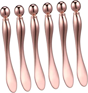 6 Pcs Eye Roller for Eyes Metal Moisturizer Applicator Eye Cream Eye Cream Roller