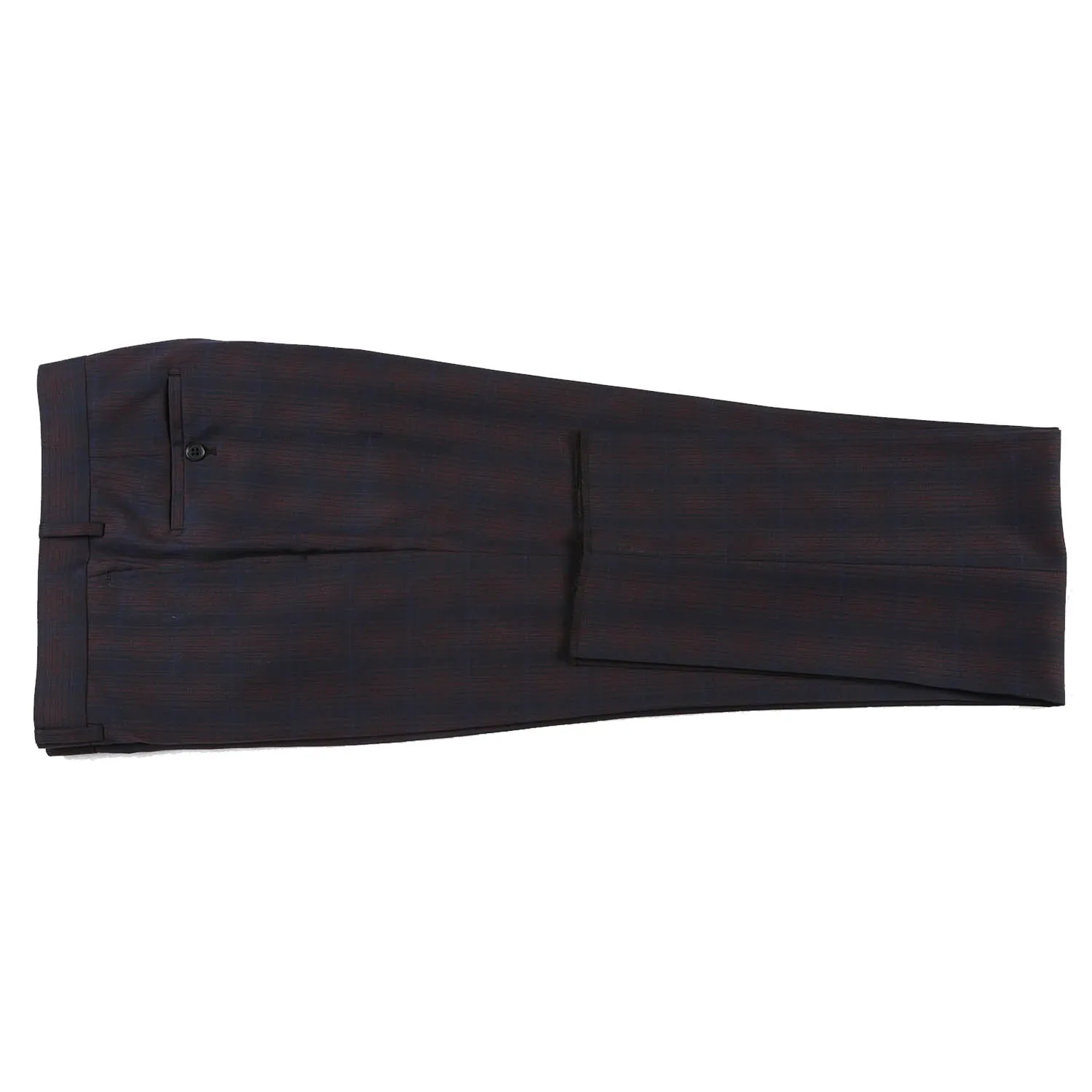82-56-410EL Coffee with Red Check Suit