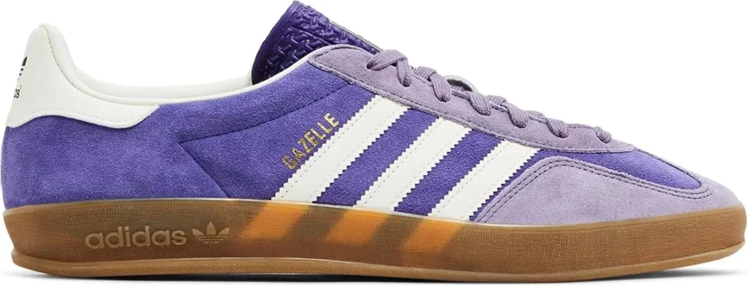 Adidas Originals Gazelle Indoor Mens Sneaker (Collegiate Purple, 9.5)