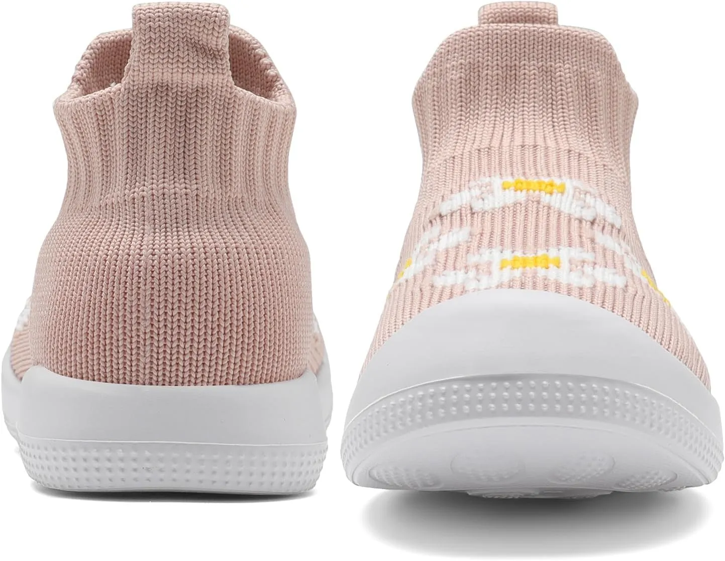 adituo Baby Sock Shoes Baby Walking Shoes for Girls Boys Infant Non-Slip Breathable Soft Rubber Sole Slip On Sneakers