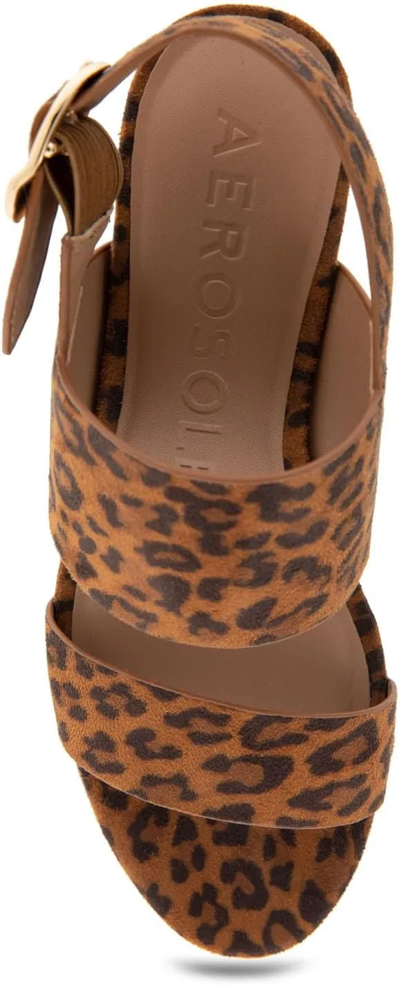 Aerosoles Women's Camera Platform Heeled Sandal