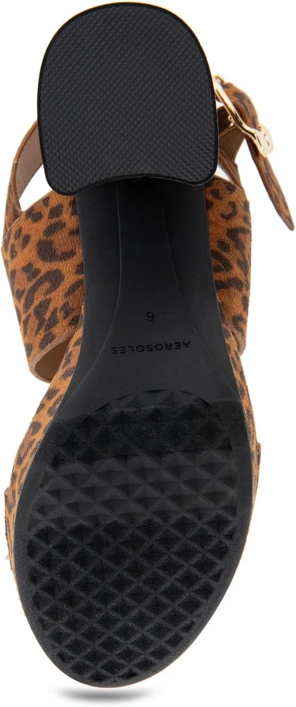 Aerosoles Women's Camera Platform Heeled Sandal
