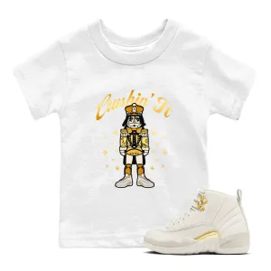 Air Crushin' Sneaker Clearance sale It SNRT 12 Best deal Kids Jordan Tees - Phantom