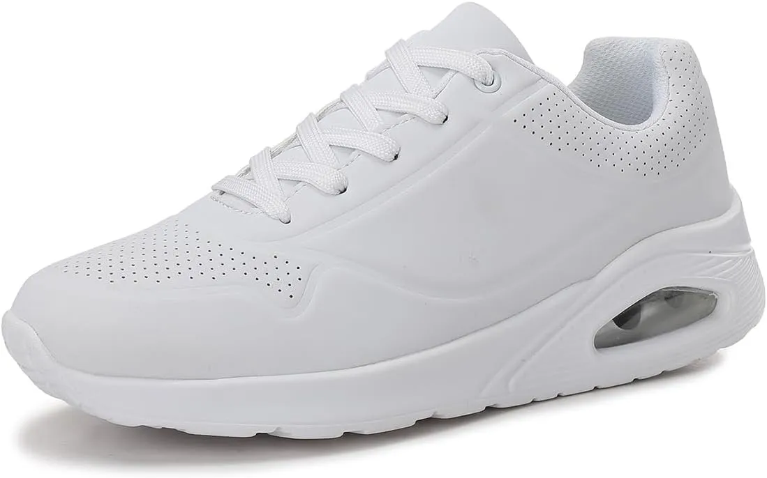 Air Cushion Running Shoes for Men-Slip On Running Shoes Non-Slip Lightweight Breathable Mesh Tennis Comfortable Sneakers.