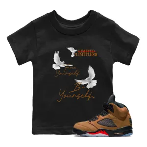 Air Free Yourself Brown Be Sneaker Jordan Yourself 5 Classic Tees SNRT Kids Archaeo Robust -