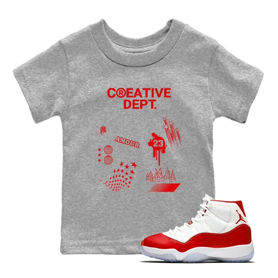 Air - Proactive support Dept Kids Jordan SNRT Sneaker Cherry Tees Energy-efficient 11 Creative