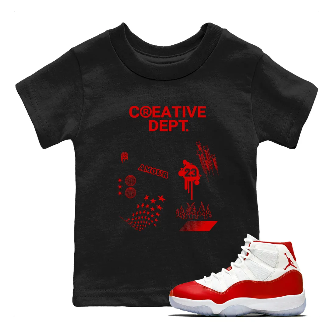 Air - Proactive support Dept Kids Jordan SNRT Sneaker Cherry Tees Energy-efficient 11 Creative