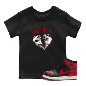 Air Sneaker SNRT Client-approved 1 Tees Jordan Love - Kids '85 VIP sale Bred Fake