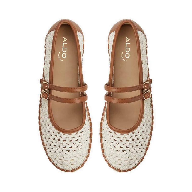 Aldo Summerfling Women's Ballerinas & Slip-Ons - White/Bone