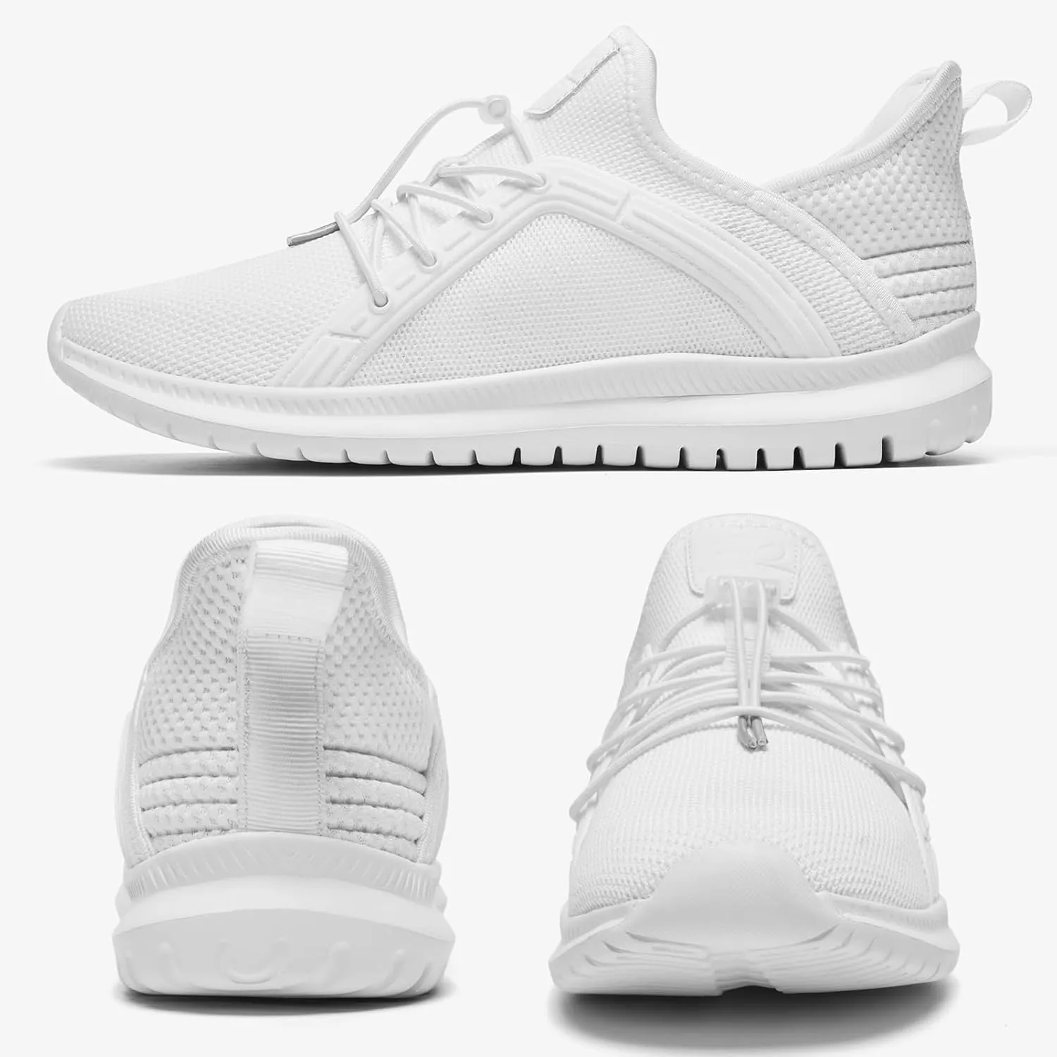 ALEADER Womens Slip On Walking Shoes, Comfort Slip On Tennis Shoes for Gym Workout Fashion Sneakers