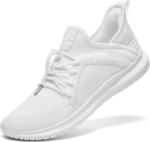 ALEADER Womens Slip On Walking Shoes, Comfort Slip On Tennis Shoes for Gym Workout Fashion Sneakers