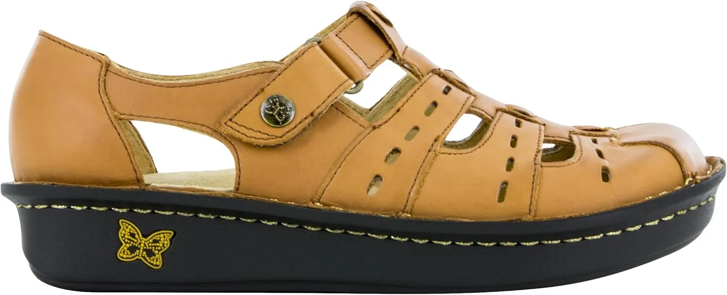 Alegria Women's Pesca Fisherman Leather Sandal