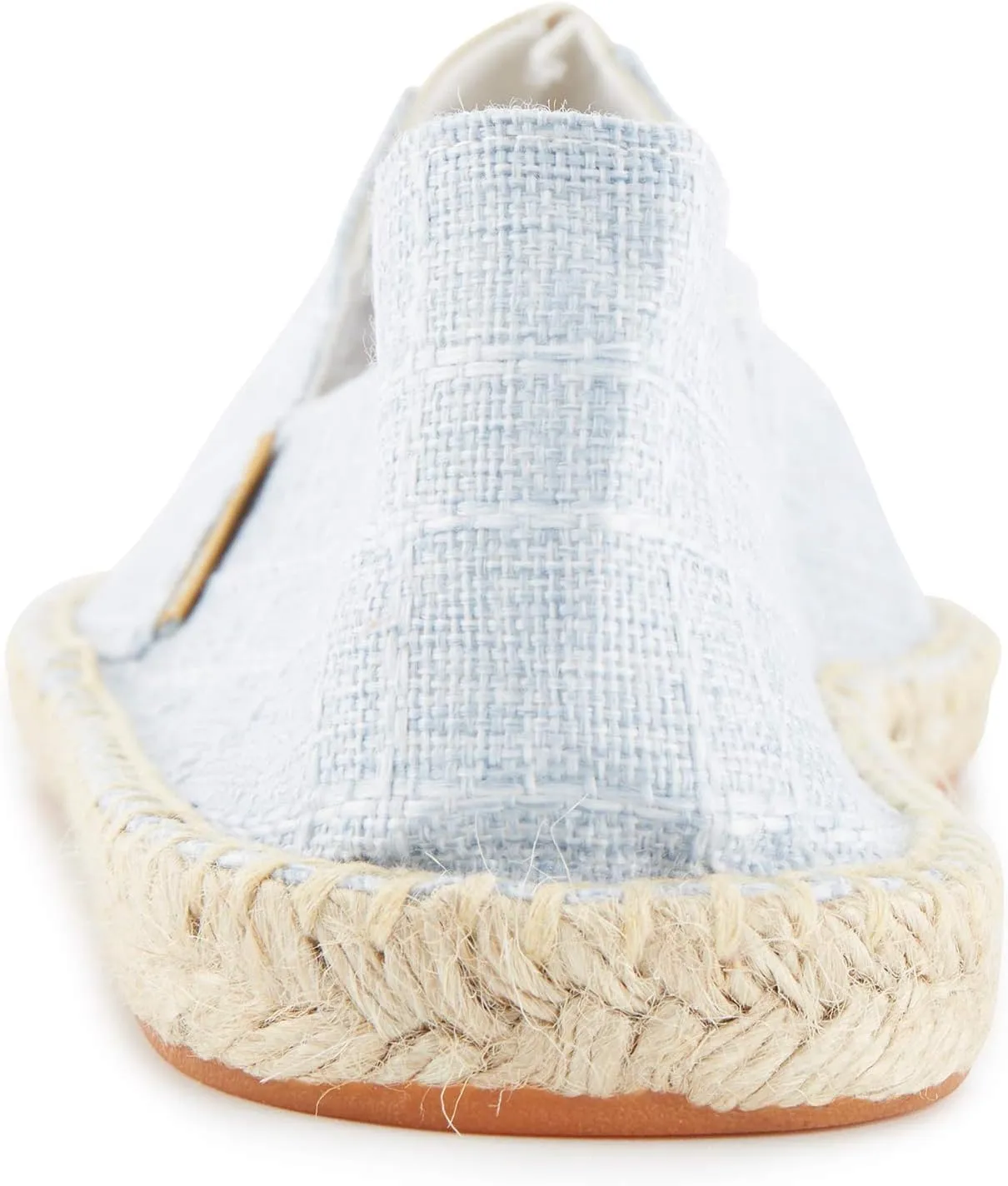 Alexis Leroy Men's Closed Toe Canvas Slip on Flat Espadrille Shoes