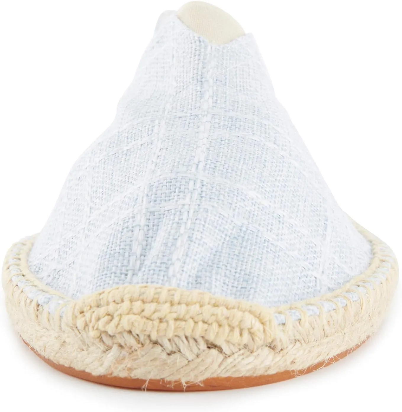 Alexis Leroy Men's Closed Toe Canvas Slip on Flat Espadrille Shoes