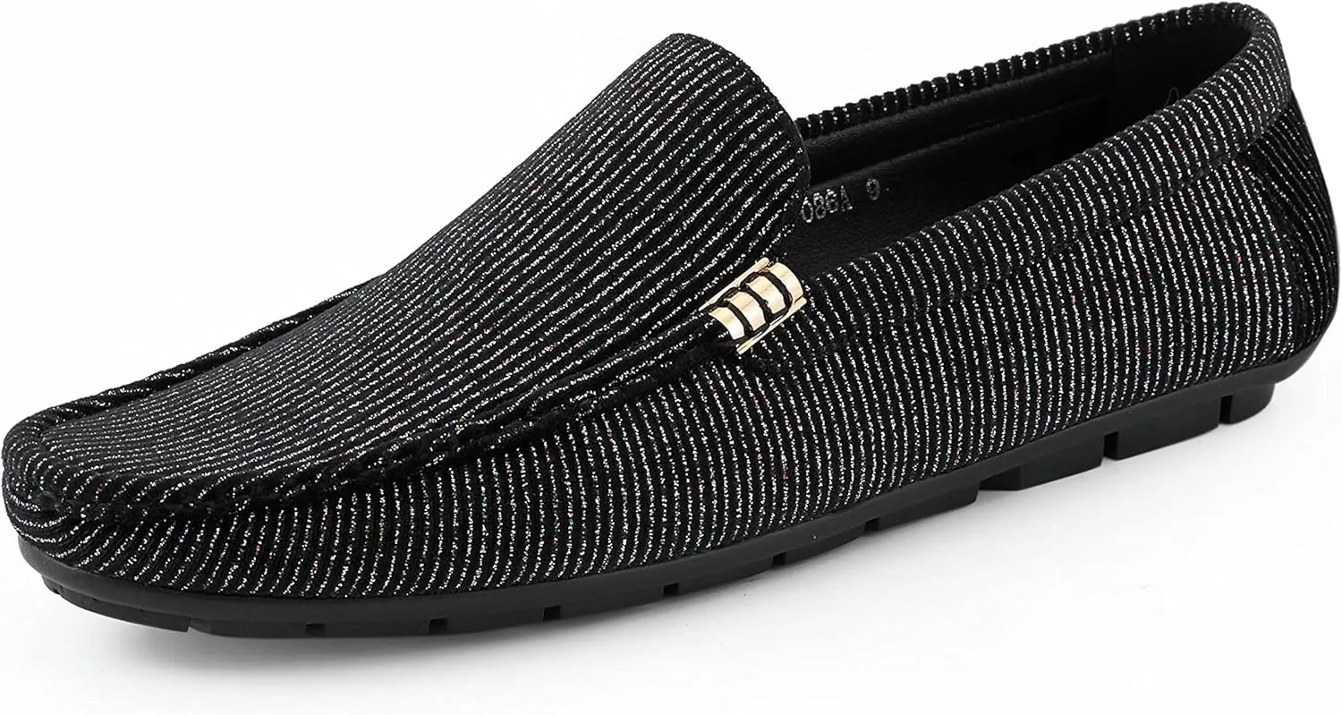 Amali The Original Men's Velvet Loafer Smoking Slippers in Paisley and Solid Designs Styles Roberto Piero