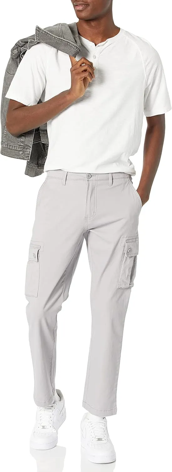 Amazon Essentials Men's Slim-Fit Stretch Cargo Pant (Available in Big & Tall)