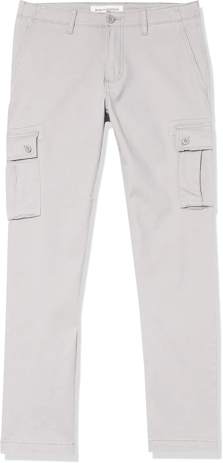 Amazon Essentials Men's Slim-Fit Stretch Cargo Pant (Available in Big & Tall)