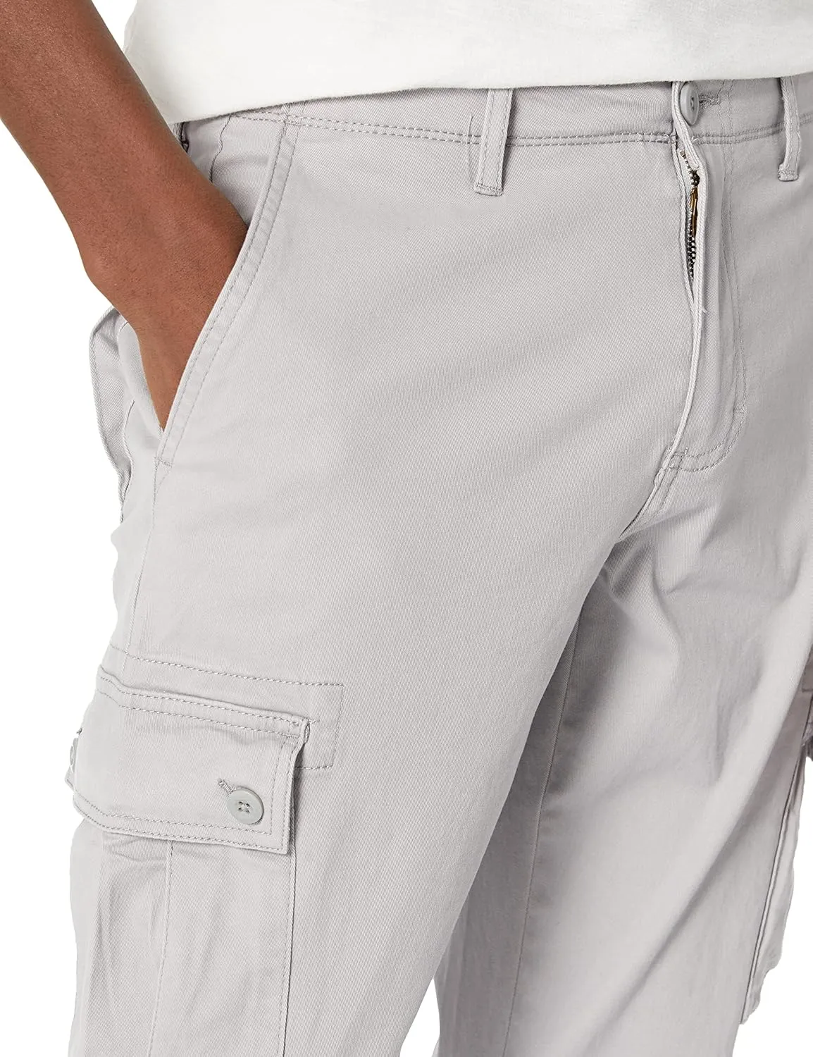 Amazon Essentials Men's Slim-Fit Stretch Cargo Pant (Available in Big & Tall)
