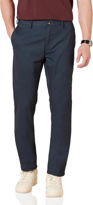 Amazon Essentials Men's Slim-Fit Wrinkle-Resistant Flat-Front Chino Pant