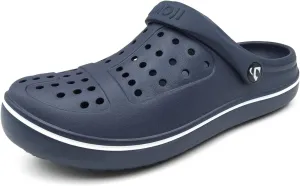 Amoji Unisex Clogs Garden Shoes Slip On Sandals CL8818