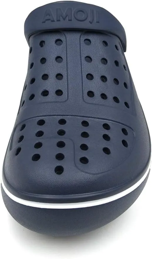 Amoji Unisex Clogs Garden Shoes Slip On Sandals CL8818