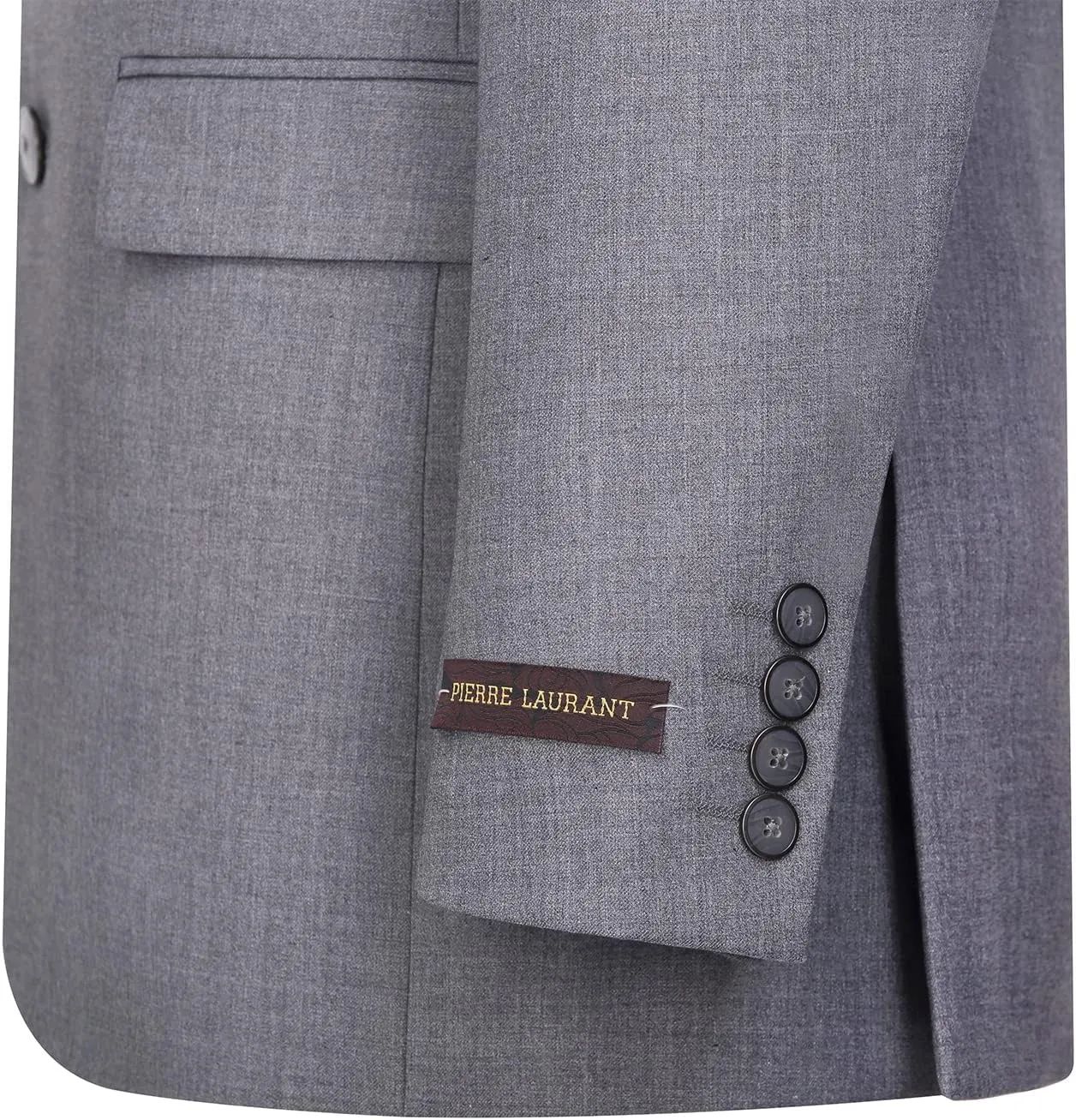 AMY ZHU Men's Slim Fit Suit 2 Piece Business Jacket Wedding Blazer & Dress Pants