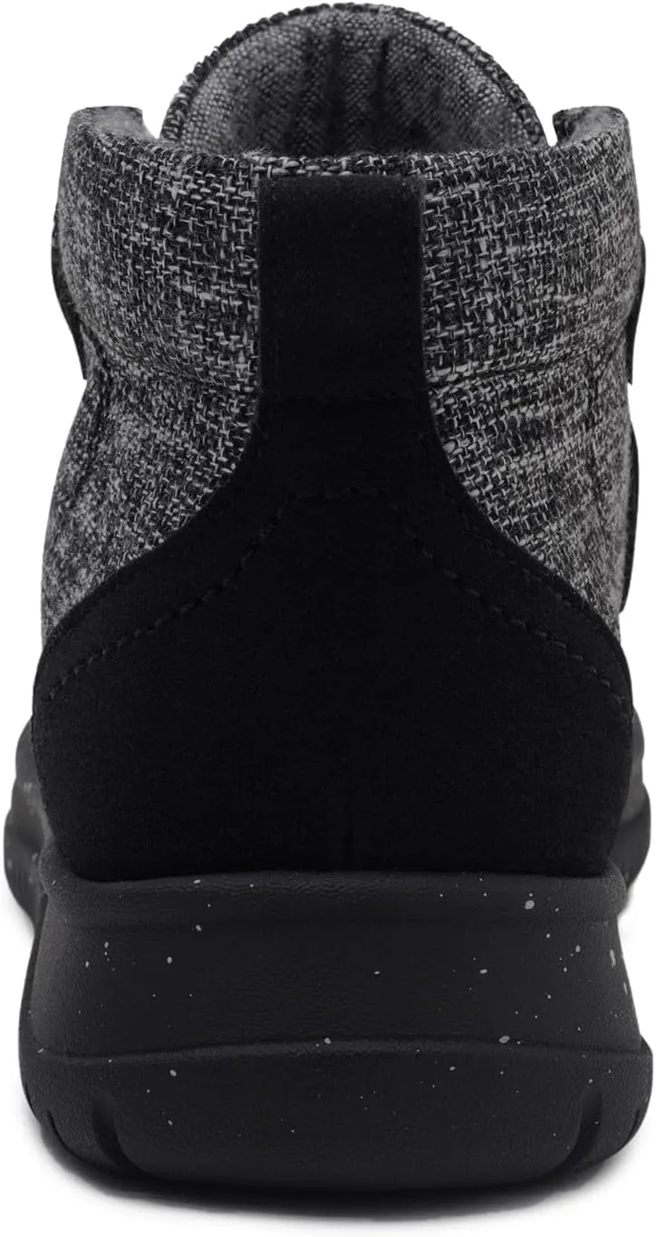 Athlefit Women's Lace Up Ankle Boots Casual Comfortable Lightweight Walking Flat Ankle Booties Boat Shoes