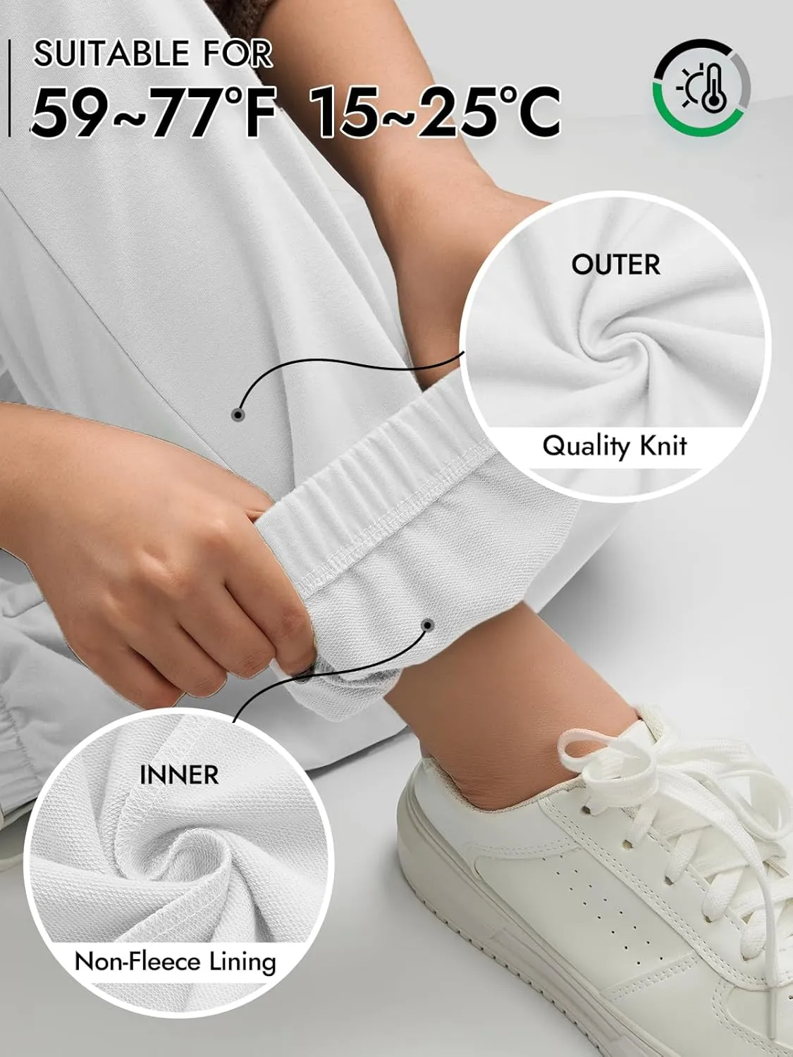 ATHMILE Sweatpants Women Baggy Joggers Workout Loose Lounge Lightweight Comfy Sweat High Waisted Athletic Pants