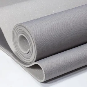 Auto Headliner Fabric 120" L × 60" W Stylish Mesh with Foam Backing - Tube Packaging - Gray Interior Replacement Material for Car/Truck/SUV/RV Roof - Home Repair/DIY Headliner Material