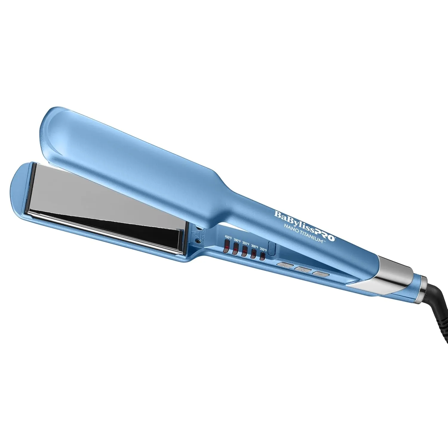 BabylissPRO Nano Titanium Ultra-Sleek Hair Straightener, Flat Iron for All Hair Types