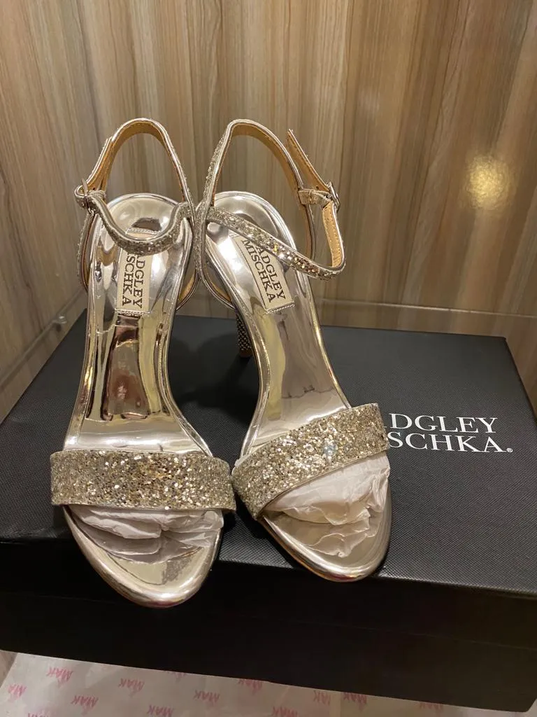 Badgley Mischka Olympia Embellished Heels