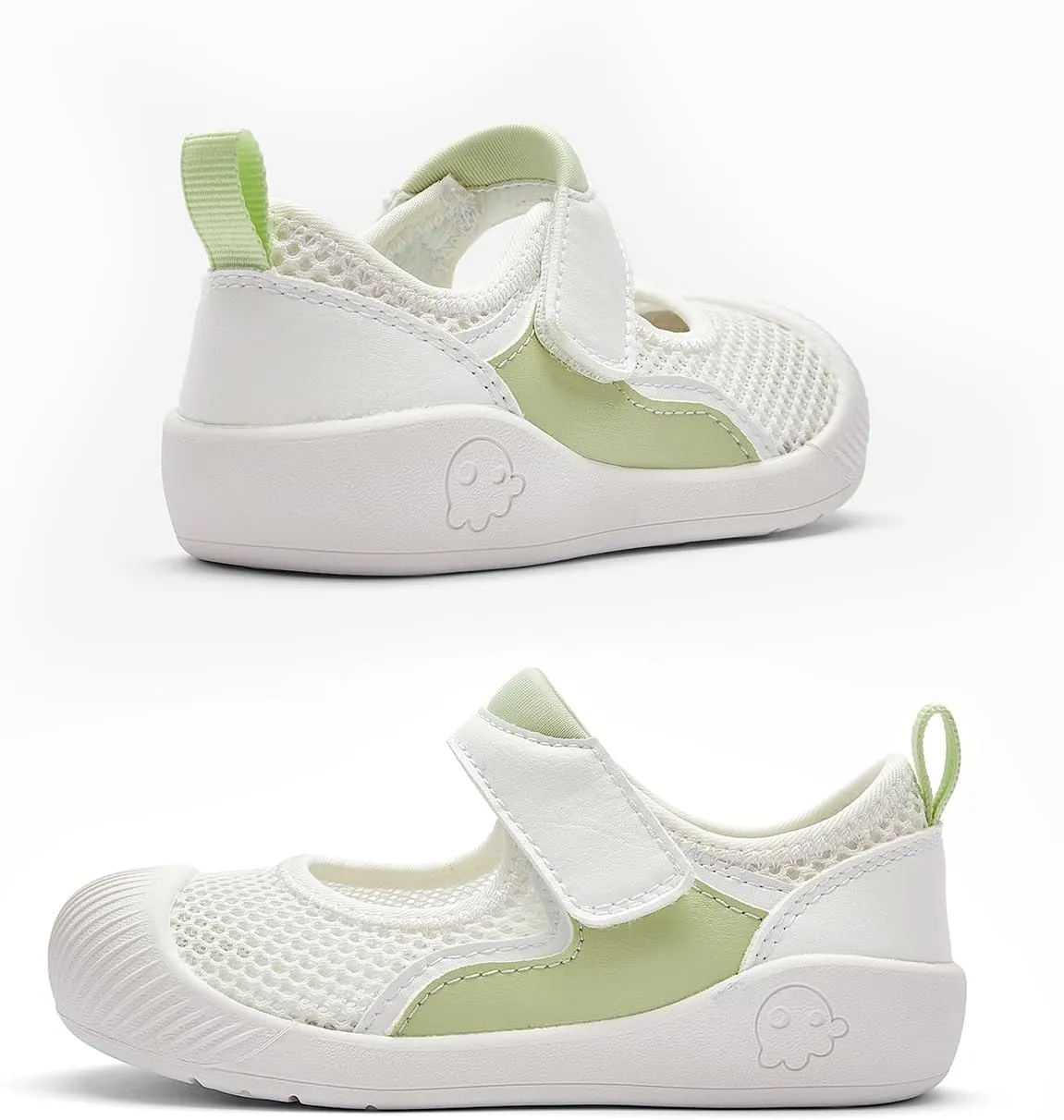 Balabala Toddler Shoes for Boys Girls Barefoot Kids Walking Shoes Sneakers Breathable Slip On Sandals