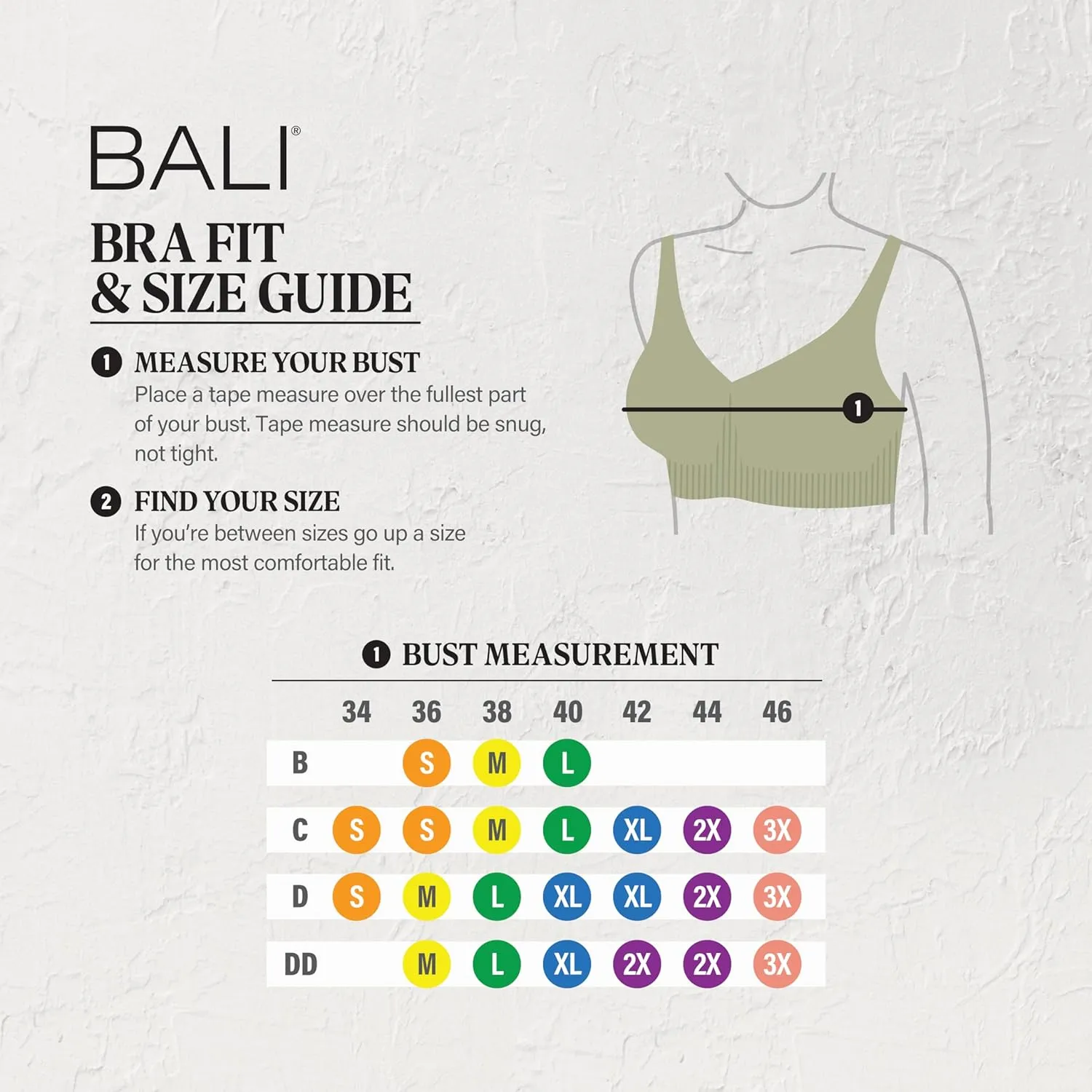 Bali Women's Comfort Revolution Easylite Wireless T-Shirt Bra, Pullover Wirefree T-Shirt Bra