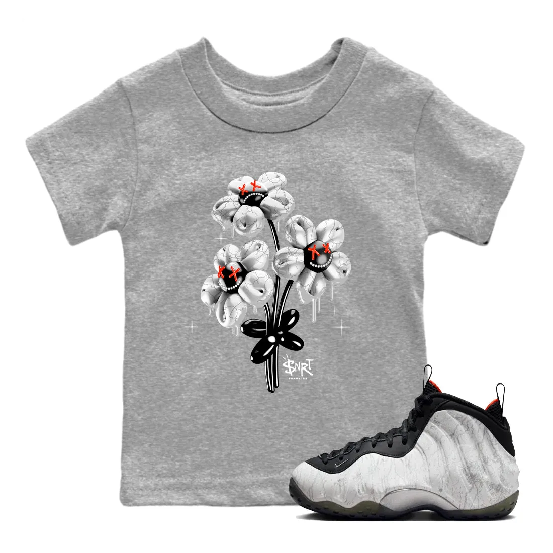 Balloon SNRT Air Bouquet Kids Sneaker Exclusive collection Jin Secure transactions One Tees Foamposite -