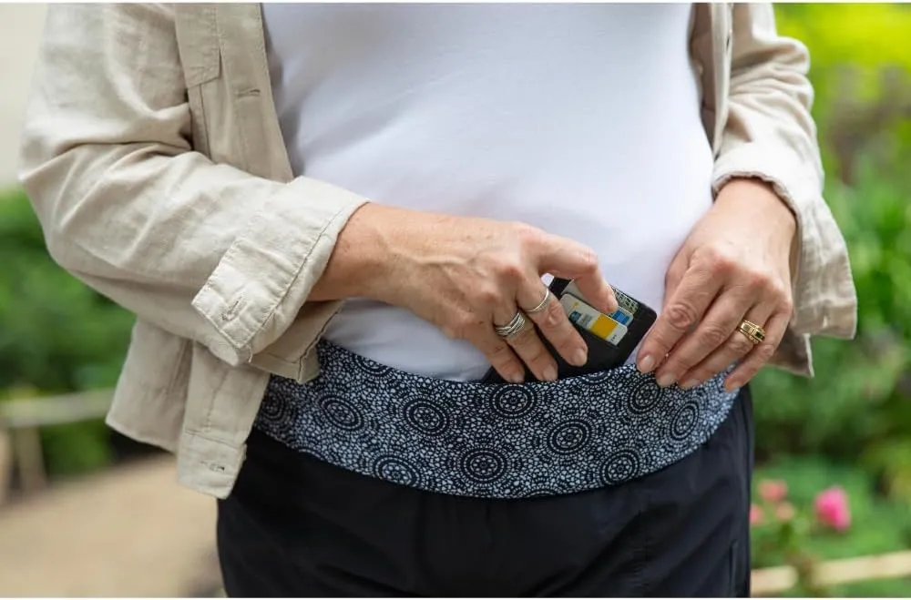 BANDI Running Belt for Women – Waist Fanny Pack Hands Free Way to Carry Phone, Passport, Keys, ID, Money & Everyday Essentials Made in the USA