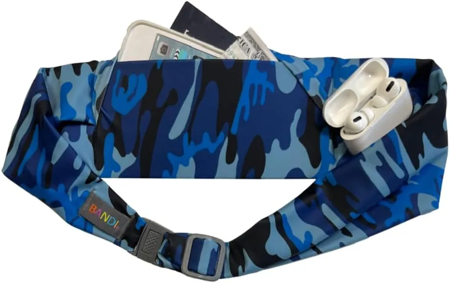 BANDI Running Belt for Women – Waist Fanny Pack Hands Free Way to Carry Phone, Passport, Keys, ID, Money & Everyday Essentials Made in the USA