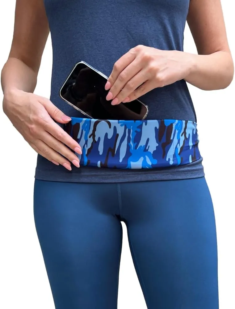 BANDI Running Belt for Women – Waist Fanny Pack Hands Free Way to Carry Phone, Passport, Keys, ID, Money & Everyday Essentials Made in the USA
