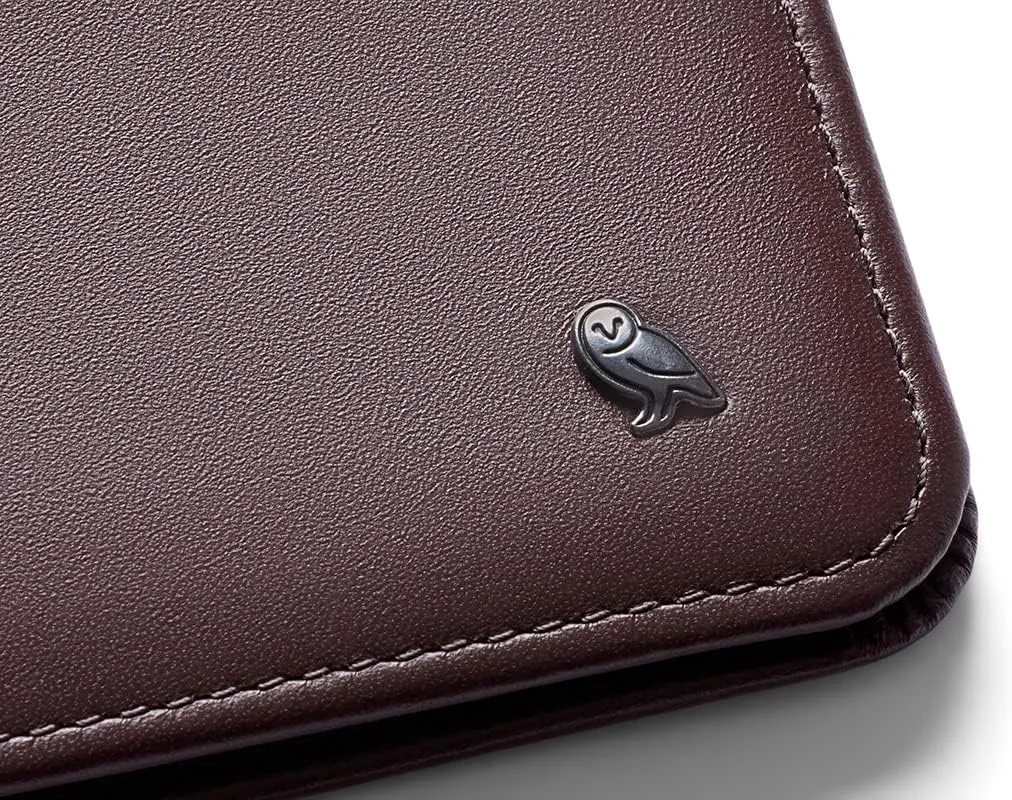 Bellroy Hide & Seek Wallet (Slim Leather Bifold Design, RFID Protected, Holds 5-12 Cards, Coin Pouch, Flat Note Section, Hidden Pocket)