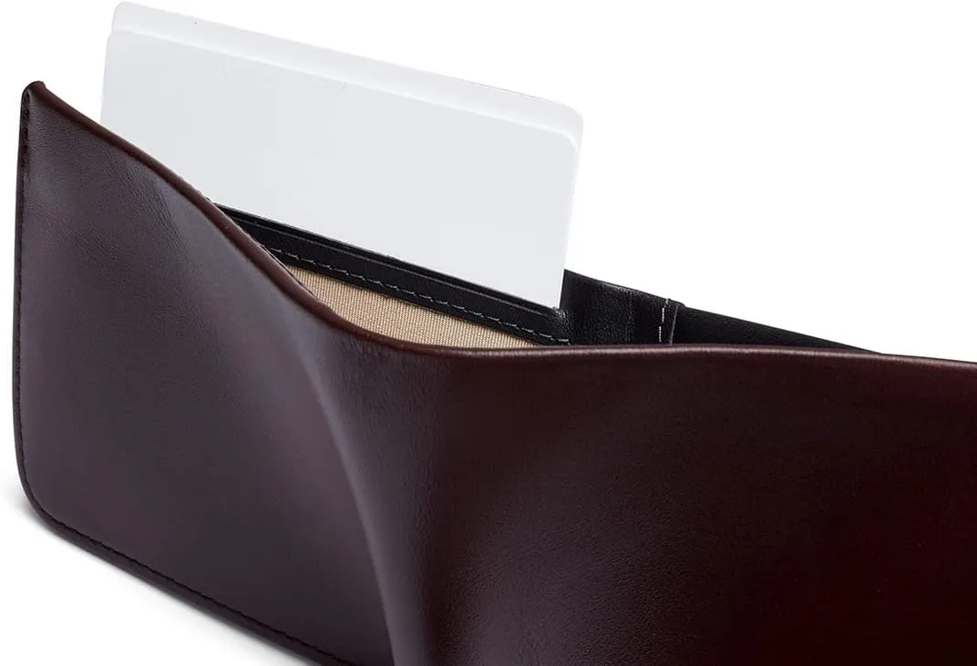 Bellroy Hide & Seek Wallet (Slim Leather Bifold Design, RFID Protected, Holds 5-12 Cards, Coin Pouch, Flat Note Section, Hidden Pocket)