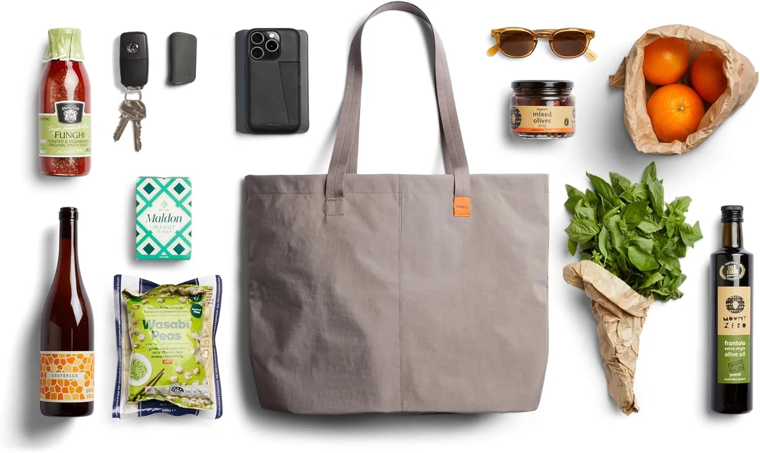 Bellroy Market Tote – (Tote Shoulder Shopping Bag) - Taupe